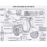 IMPIANTO ELETTRICO PER VESPA 150 GS VS2T VS3T PRODOTTO ITALIANO 