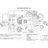 IMPIANTO ELETTRICO CAVETTI PER VESPA 180 SUPER SPORT SENZA BATTERIA