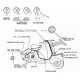 IMPIANTO ELETTRICO PER VESPA 98 DAL 1946 PRODOTTO ITALIANO