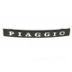 SCRITTA TARGHETTA PIAGGIO AD INCASTRO PER MASCHERINA NASELLO VESPA PK PX 50 125 150 T5 ARCOBALENO