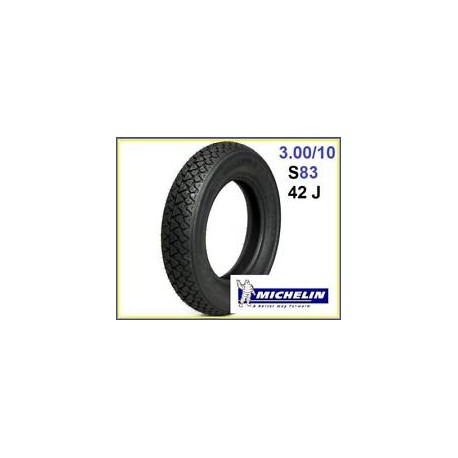 Copertone pneumatico MICHELIN 3.00 10" S83 per VESPA APE e LAMBRETTA