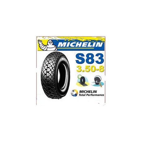 Copertone pneumatico MICHELIN 3.50 8" S83 per VESPA APE e LAMBRETTA