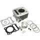 GRUPPO TERMICO CILINDRO TEMOTO OPM ALLUMINIO SUZUKI GS/GN/DR/MASH/BULLIT 125CC 4T