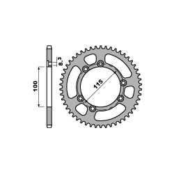 CORONA IN ERGAL BETAMOTOR 50 RR '02-05 FANTIC 50 CABALLERO '05-09