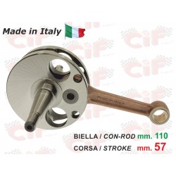 ALBERO MOTORE COMPLETO MAZZUCCHELLI PER VESPA 125 VM1T VM2T VN1T VN2T 150 VL1T VL2T VL3T VB1T 