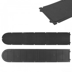 KIT COPERCHIO BATTERIA IN PLASTICA PER MONOPATTINO COMPRENSIVO DI PAD ANTIVIBRAZIONI. COMPATIBILE XIAOMI.