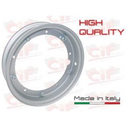 CERCHIO RUOTA COLOR GRIGIO ORIGINALE PIAGGIO 300 10" 350 10" VESPA 50-125 PX-PE APE