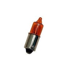 LAMPADINA ALOGENA T10W 12 VOLT X 10W BA9S ARANCIO