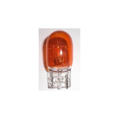 LAMPADINA 12 VOLT X 18W T15 TUTTO VETRO ARANCIO