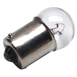 LAMPADINA 12 VOLT X 23W TIPO BA15S, A SFERA UNIPOLARE PER BULLET