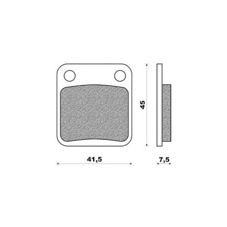 PASTIGLIE FRENO CAGIVA-HONDA-HUSQUARNA-PEUGEOT-PGO