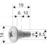 VITE TESTA A CROCE PER CARROZZERIA PIAGGIO-GILERA D.14X19MM